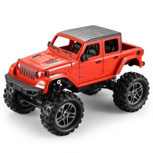Product detail of Double Eagle RC Crawler Jeep Wrangler Pickup 2,4 GHz Červená RTR 1:14
