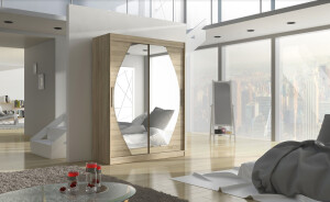 Product detail of ArtAdrk Šatní skříň ALEN | 150 cm Barva: Sonoma