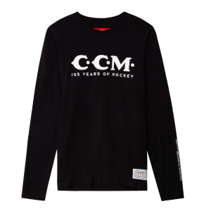 Product detail of Pánské tričko CCM 125 Anniversary LS Tee Black XL