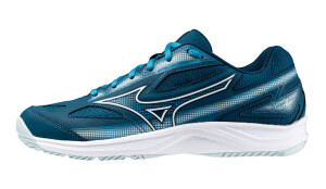 Product detail of Pánská tenisová obuv Mizuno  BREAK SHOT 4 AC Moroccan Blue/White/Blue Glow  EUR 41