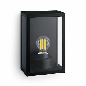 Product detail of Philips Alzor venkovní nástěnné svítidlo E27 max. 25W bez zdroje hranaté, černá