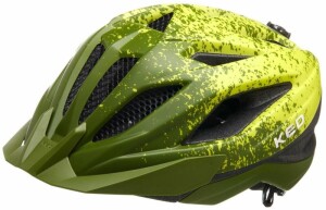 Product detail of Ked Street Junior Pro forest green yellow green matt juniorská cyklistická přilba