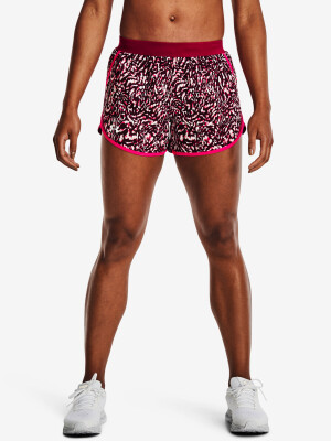 Product detail of Dámské šortky Under Armour  Fly By 2.0 Printed Short -PNK S