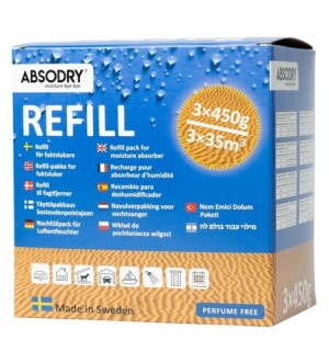 Product detail of Absodry Refill 3x450g