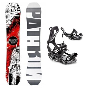 Product detail of Pathron Sensei Carbon 23/24 snowboard + Raven Fastec FT360 black vázání