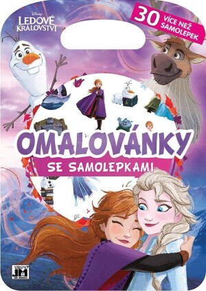 Product detail of Ledové království - Omalovánky se samolepkami, 1.  vydání