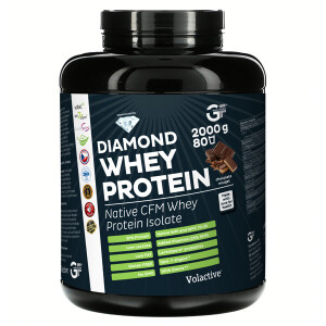 Product detail of GF Nutrition Diamond Whey Protein 2000 g čokoláda - nugát