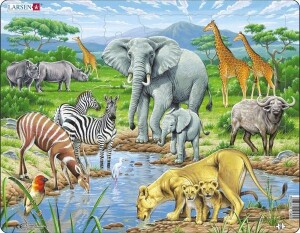 Product detail of Puzzle Africká savana