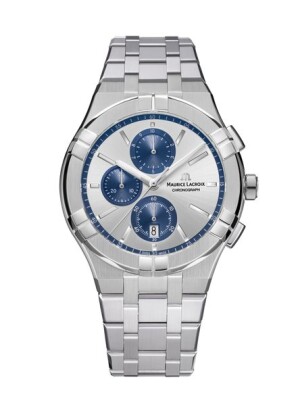 Product detail of Maurice Lacroix Aikon Quartz Chronograph AI1118-SS002-230-1