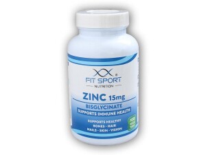 Product detail of FitSport Nutrition Zinc 15mg Bisglycinate 100 vege tabs