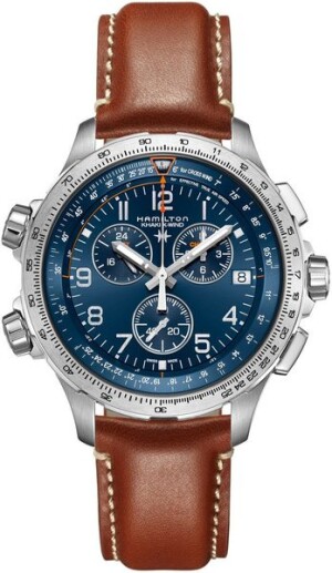Product detail of Hamilton Khaki Aviation X-Wind GMT Chrono Quartz H77922541