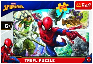 Product detail of Trefl Puzzle Spiderman - Zrozen k hrdinství / 200 dílků - Trefl