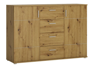 Product detail of ArtExt Komoda JONAS JOK03 Barva: Dub artisan