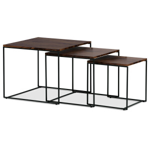 Product detail of Sada konferenčních stolů v dekoru ořech 3 ks