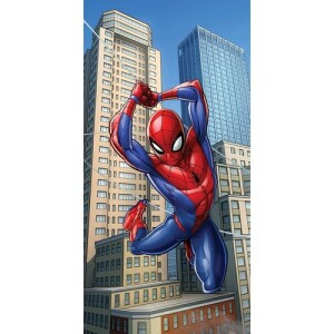 Product detail of Carbotex Dětská osuška Spider-Man Operace Silver, 70 x 140 cm