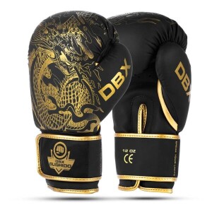 Product detail of BUSHIDO Boxerské rukavice DBX Gold Dragon