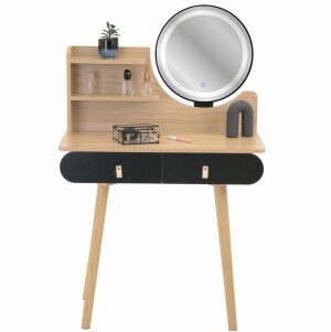 Product detail of ArtJum Toaletní stolek SCANDI černá | CM-324336