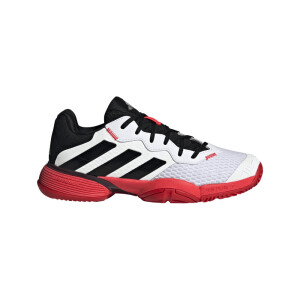 Product detail of Dětská tenisová obuv adidas Barricade K White/Core Black  EUR 38 2/3