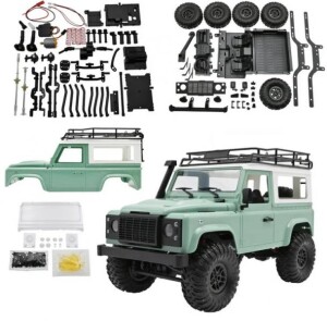 Product detail of IQ models Nesmontovaný KIT MN-90K s motorem a servem zelená