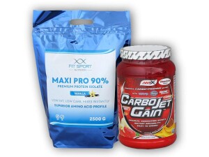 Product detail of FitSport Nutrition Maxi Pro 2500g + Carbojet Gain 1000g