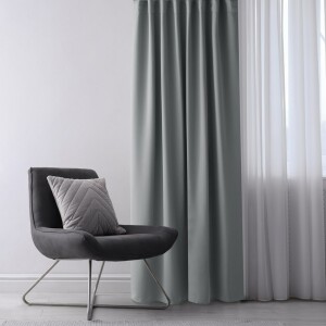 Product detail of AmeliaHome Závěs Blackout EYELETS stříbrná, 140 x 245 cm