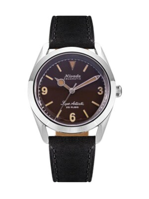 Product detail of Nivada Grenchen Super Antarctic 3.6.9 Tropical - Black Leather