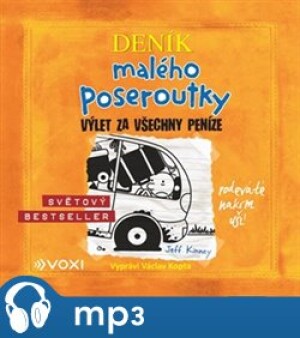 Product detail of Výlet za všechny peníze, mp3 - Jeff Kinney