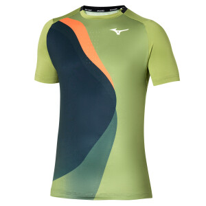 Product detail of Pánské tričko Mizuno  Release Shadow Graphic Tee Calliste Green S