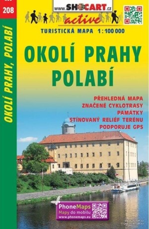 Product detail of SC 208 Okolí Prahy, Polabí 1:100 000
