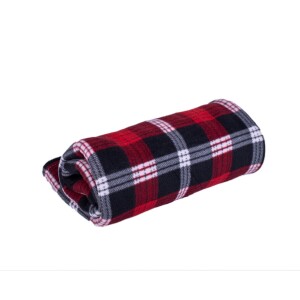 Product detail of Deka fleece kostka vínová, 150 x 200 cm