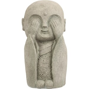 Product detail of Zahradní dekorace Buddha nevidí, 14,5 x 27 x 13 cm, polyresin