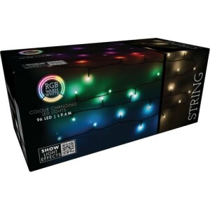 Product detail of RGB Vánoční LED řetěz s dálkovým ovládáním 96 LED