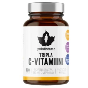 Product detail of Puhdistamo Triple Vitamin C 60 kapslí