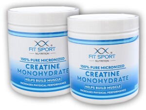 Product detail of FitSport Nutrition 2x 100% Pure Micronized Creatine Monohydrate 330g