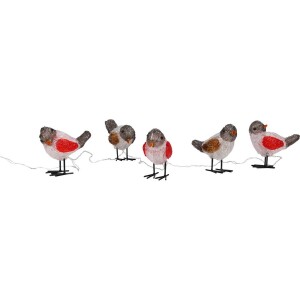 Product detail of Světelná venkovní dekorace Birds 40 LED, studená bílá