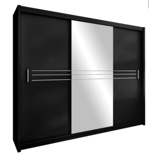 Product detail of ArtStol Šatní skříň HAWANA 250 | černá