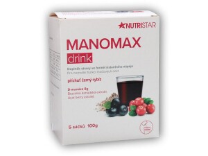 Product detail of Nutristar Manomax drink 5x20g sáček 100g