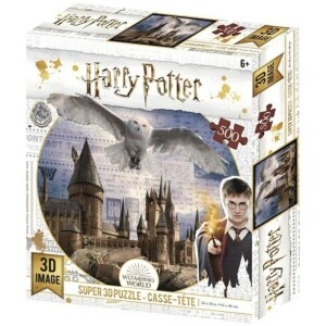 Product detail of Puzzle 3D Harry Potter - Bradavice a Hedvika / 500 dílků - Eichhorn