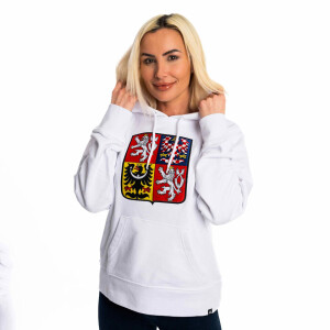 Product detail of Pánská mikina Kappa  Logo Nathan Statní Znak Nášivka White XL