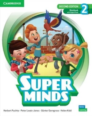 Product detail of Super Minds Workbook with Digital Pack Level 2, 2nd Edition - Herbert Puchta