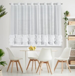 Product detail of ArtFir Záclona DANI 2 K | bílá 300 x 150 cm