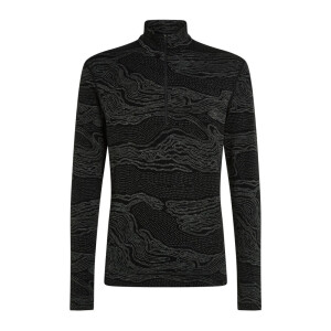 Product detail of Pánské tričko Icebreaker Merino 260 Vertex LS Half Z Snow Guide Black/Galaxy/J XL