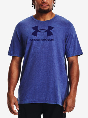 Product detail of Pánské tričko Under Armour  WASH TONAL SPORTSTYLE SS-BLU S