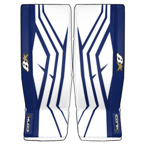 Product detail of Brankářské betony BRIAN'S Iconik X White/Blue Senior 36 + 1 palec
