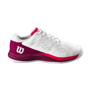 Product detail of Dětská tenisová obuv Wilson Rush Pro Ace Jr White/Beet Red  EUR 38 2/3