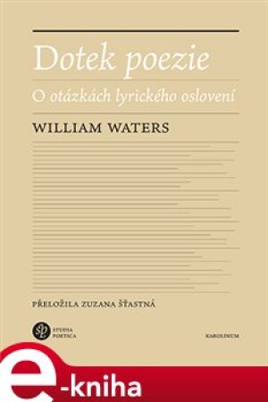 Product detail of Dotek poezie - William Waters
