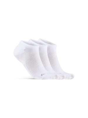 Product detail of Ponožky Craft Core Dry Footies 3-Pack White  43-45