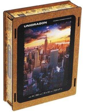 Product detail of Unidragon dřevěné puzzle - Ranní New York velikost M