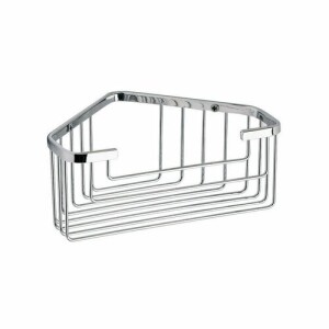 Product detail of GEDY 2483 Smart rohová police do sprchy, 20 x 8 x 15,1 cm, stříbrná