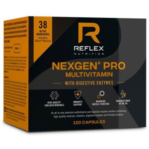 Product detail of Reflex Nutrition Nexgen Pro + Enzymes 120 kapslí